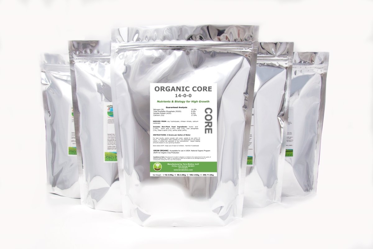 Organic CORE (PREMA Line) 14-0-0-17Ca - Terra Biotics